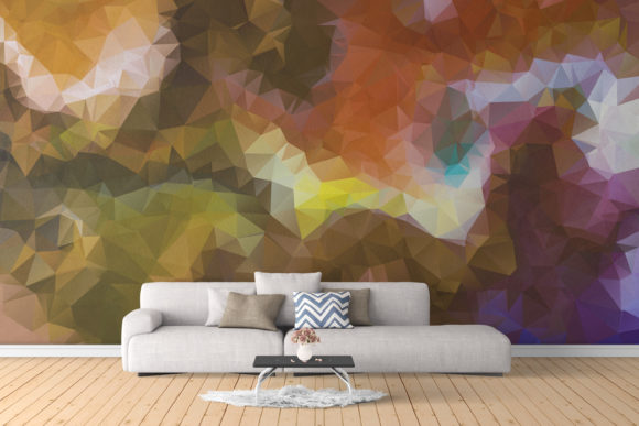 Abstract Low Poly Background: A Modern Design Essential