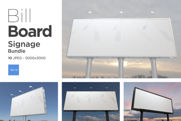Advertising Billboard Mockup Set Vol-10: A Designer’s Essential Tool