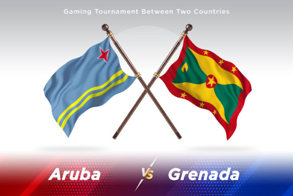 Aruba Versus Grenada Two Flags: A Creative Design Tool