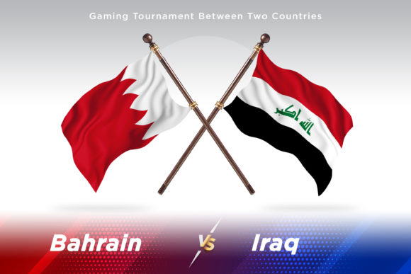 Bahrain Versus Iraq Two Flags – A Visual Tool for Designers and Educators