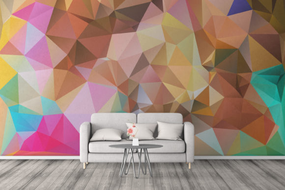 Colorful Polygonal Background: A Versatile Design Tool for Modern Creatives