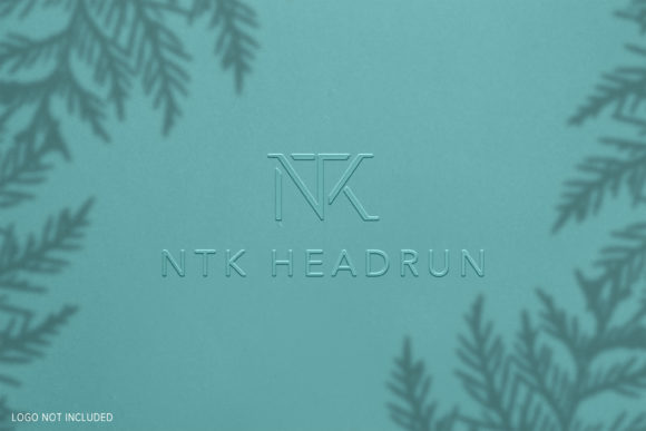 Embossed Light Green Plastic Logo Mockup: A Design Tool for Everyone