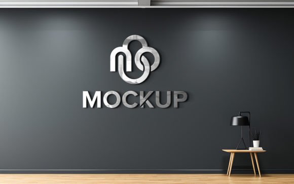 Office Wall Indoor Logo Mockup – A Practical Tool for Realistic Design Visualization